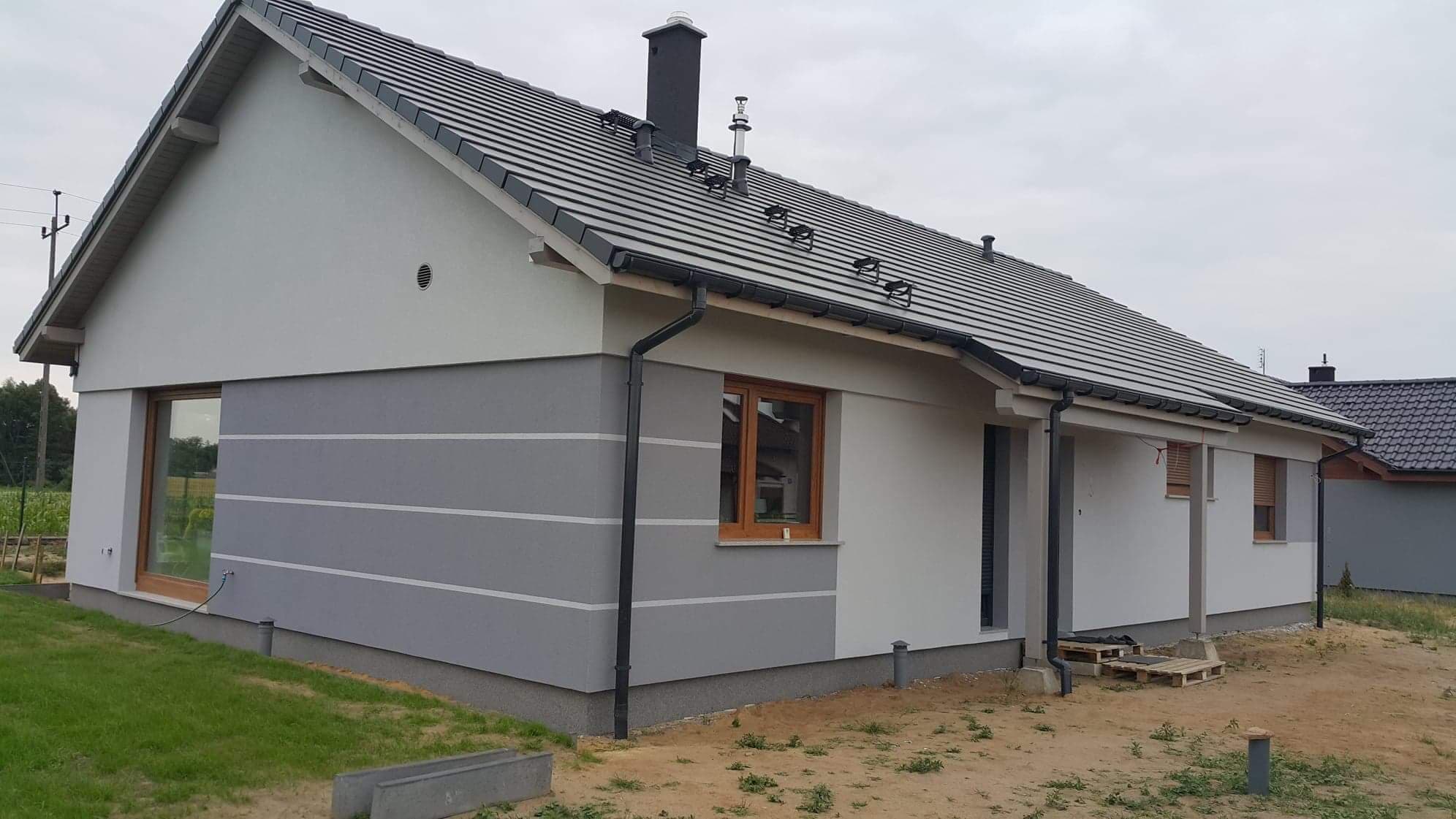 Realizacja domu drewnianego - Grzebienisko