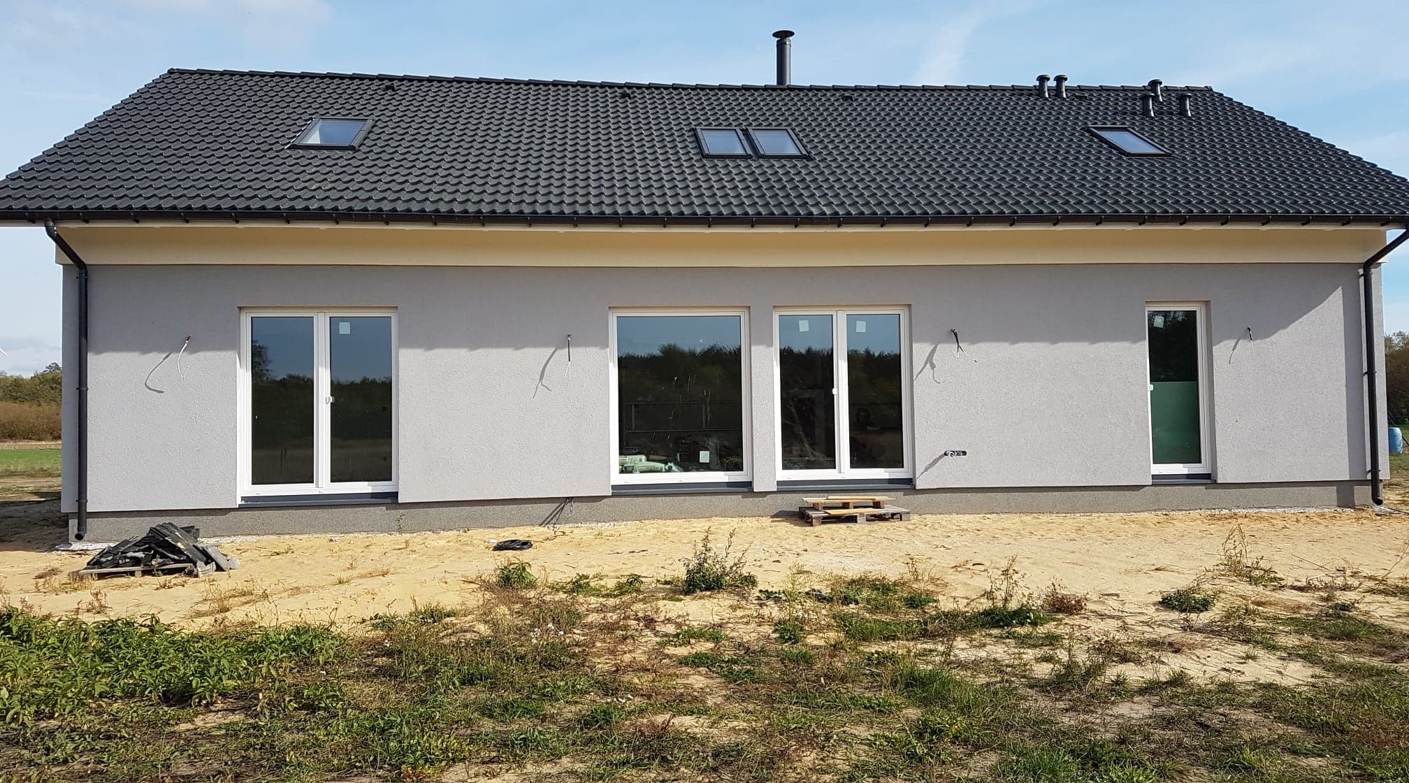 Realizacja domu drewnianego - Przyłęk